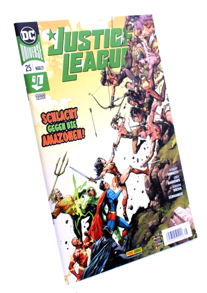 Justice League Comic (Restart 2019) Nr. 25: Schlacht gegen die Amazonen von Panini
